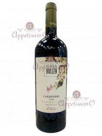 Вино Casa Bollen Карменер 14% сухе чер.0.75л Чілі