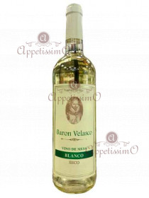 Вино натуральне столове сухе біле Baron Velasco, к/с 12,0% 0,75